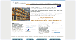 Desktop Screenshot of a1tv.com.au